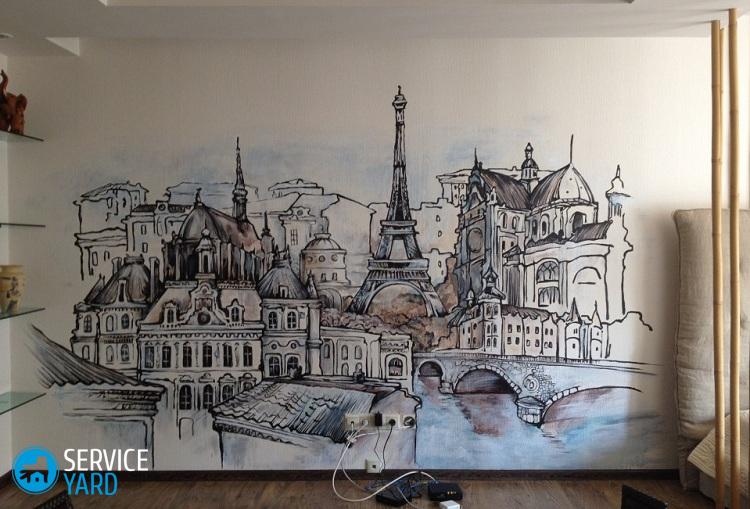 Граффити на стене