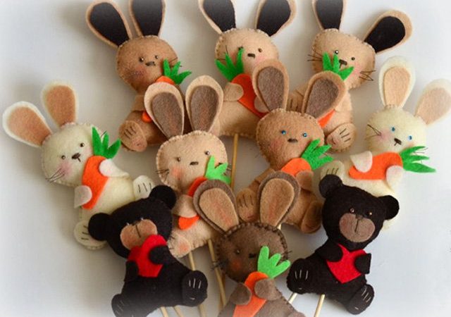 Іграшки з фетру з викрійками