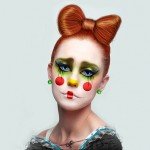 Грим клоуна своїми руками: ніс, перуку і сльози