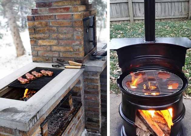 Хочете зробити мангал своїми руками? 25 фото + креслення