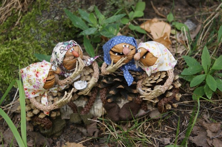 Идеи детских поделок из природных материалов своими руками