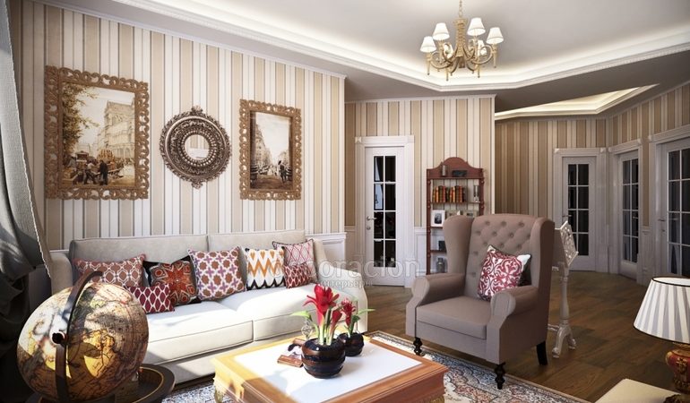 Идеи для оформления интерьера квартиры и дома в английском стиле