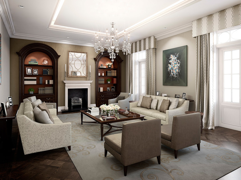 Идеи для оформления интерьера квартиры и дома в английском стиле