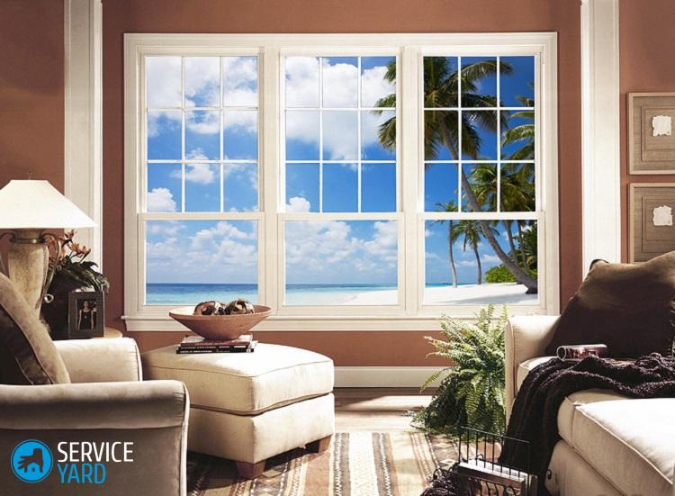 Имитация окна на стене