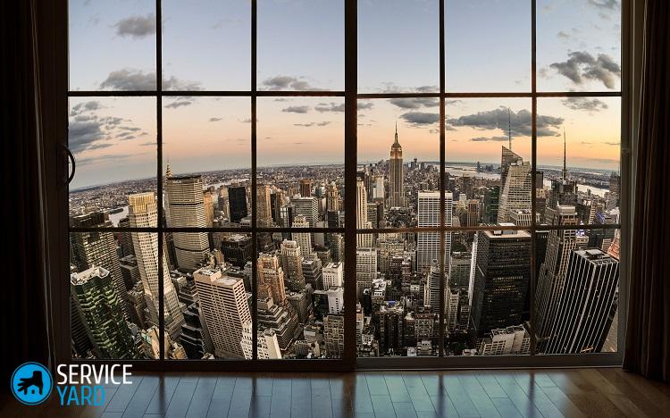 Имитация окна на стене