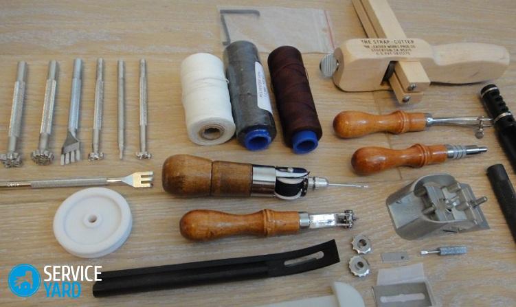 Инструмент для работы с кожей своими руками