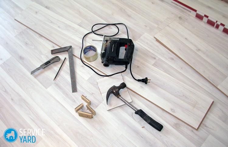 Инструмент для укладки ламината