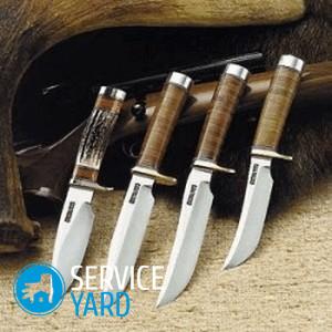 Из чего лучше сделать нож?