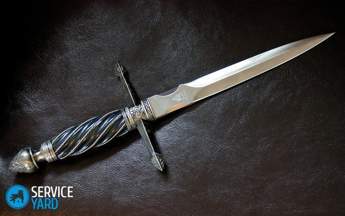 Из чего лучше сделать нож?