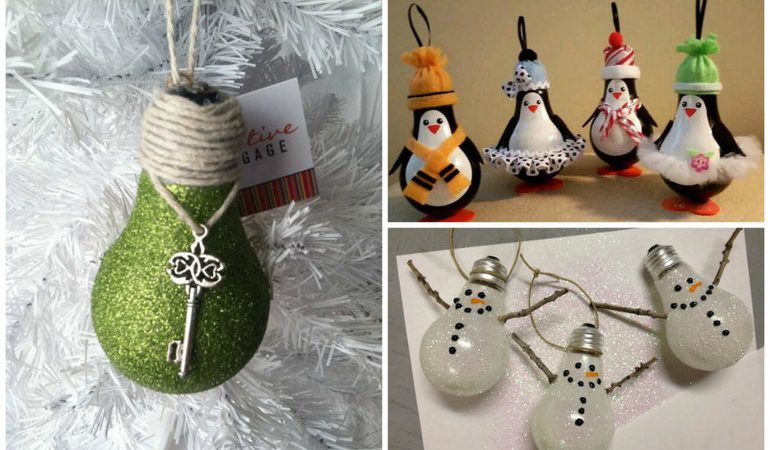 Изготовление красивых и легких поделок на Новый год своими руками