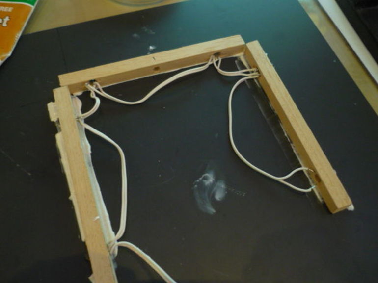 Изготовление зеркала с подсветкой своими руками