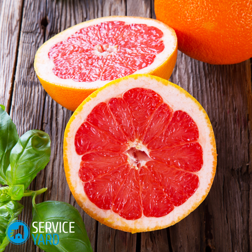 Как чистить грейпфрут?