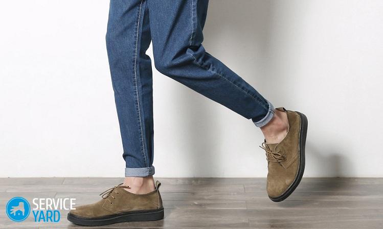 Как делать подвороты на джинсах мужчине?
