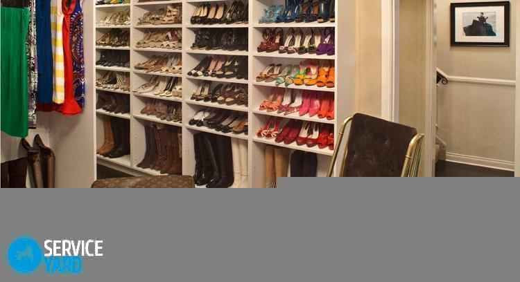 Как хранить зимнюю обувь летом?