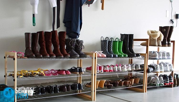 Как хранить зимнюю обувь летом?