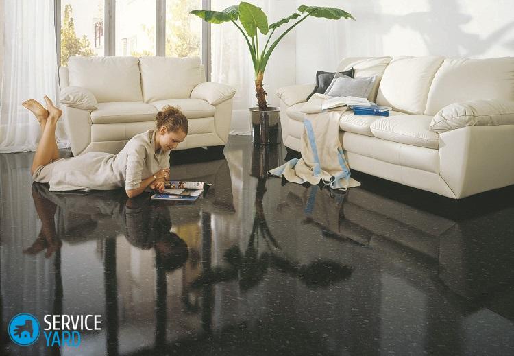 Как исправить наливной пол, если он неровно залит?