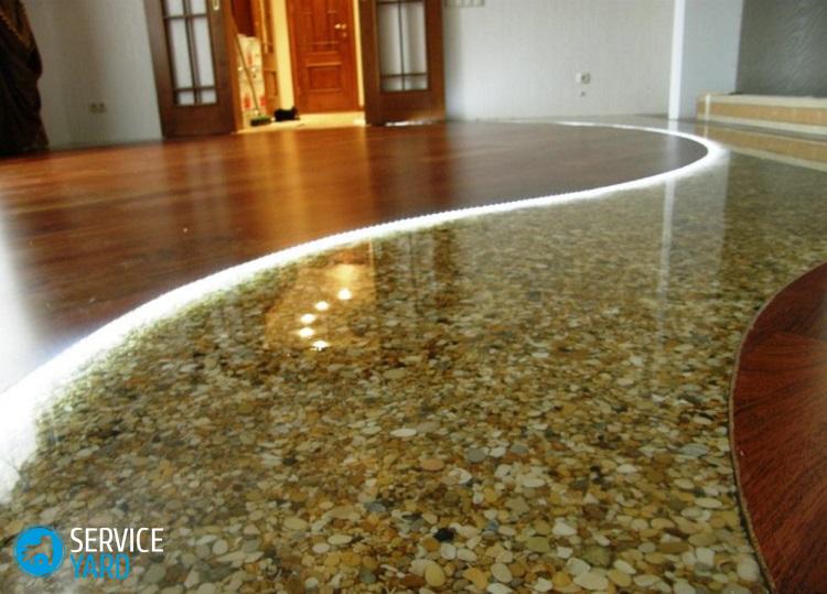 Как исправить наливной пол, если он неровно залит?