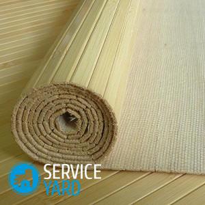 Как клеить бамбуковые обои?