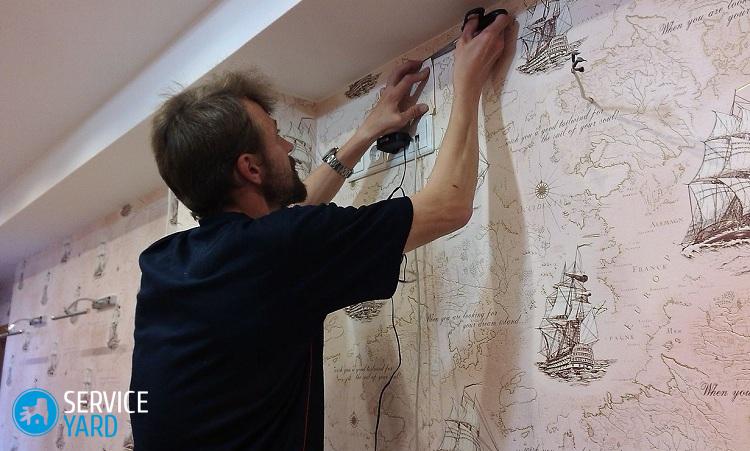 Как клеить обои на фанеру?