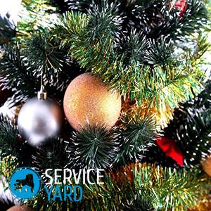 Как красиво повесить дождик на стену?