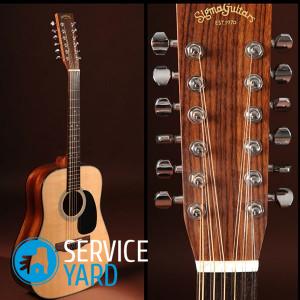 Как настроить гитару с помощью тюнера?