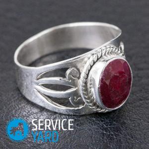 Как очистить серебряное кольцо от черноты в домашних условиях?