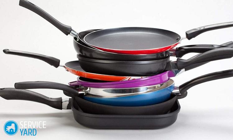 Как очистить сковороду с антипригарным покрытием от нагара внутри?