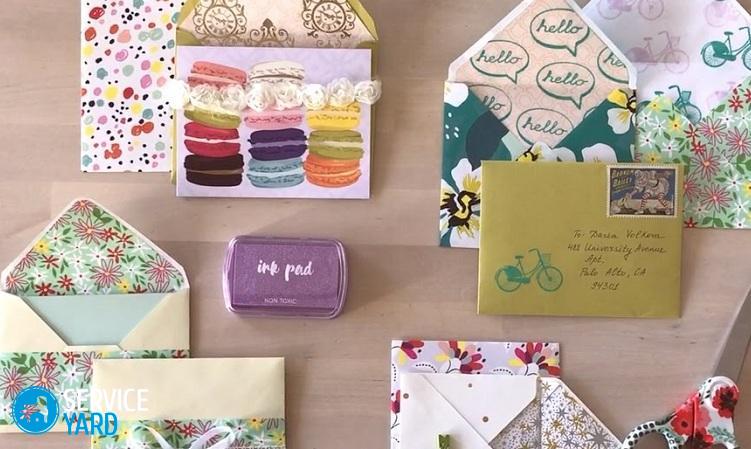 Как оформить конверт?