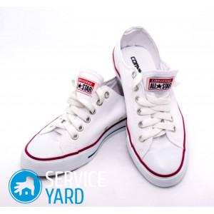 Как отбелить белые кроссовки ? что делать если после стирки пожелтели кроссовки