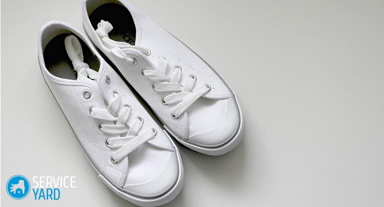Как отбелить белые кроссовки ? что делать если после стирки пожелтели кроссовки