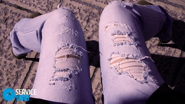 Как отбелить джинсы в домашних условиях ? как сделать светлее