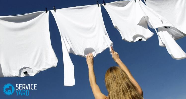 Как отбелить покрасившуюся белую вещь в домашних условиях?