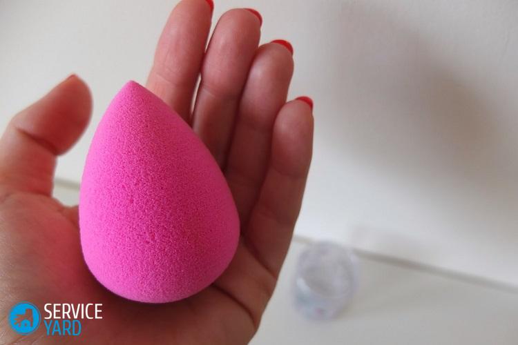 Как отмыть бьюти блендер?