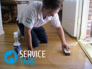 Как отмыть линолеум от грязи?