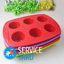 Как отмыть силиконовую форму для выпечки?