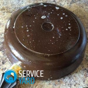 Как отмыть сковороду от нагара в домашних условиях?