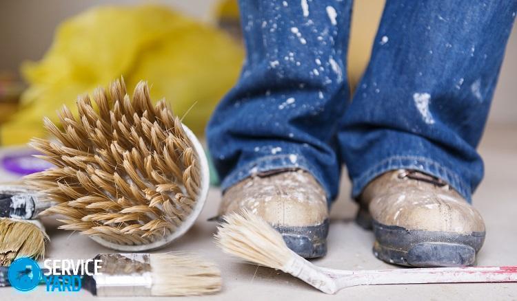 Как отстирать джинсы от грязи?