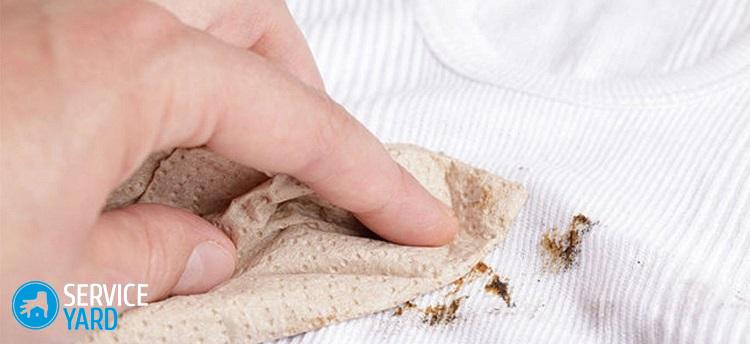 Как отстирать хну с одежды?