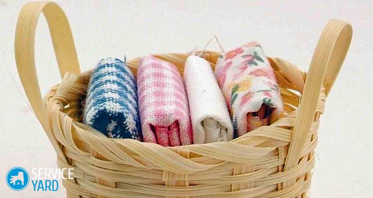 Как отстирать кухонные полотенца при помощи растительного масла?