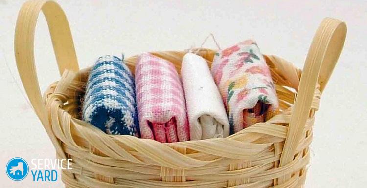 Как отстирать кухонные полотенца в домашних условиях без кипячения?