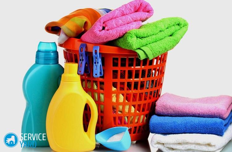 Как отстирать махровые полотенца застиранные?