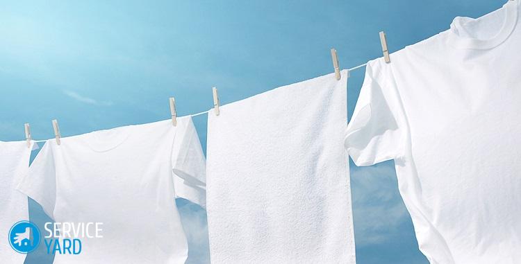 Как отстирать желтые пятна на трусах?