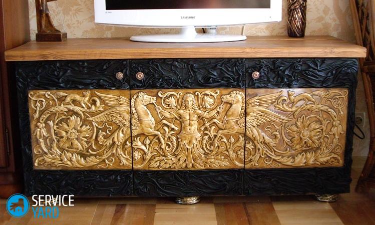 Как перекрасить мебель в другой цвет ? как красить в белый цвет полированную мебель