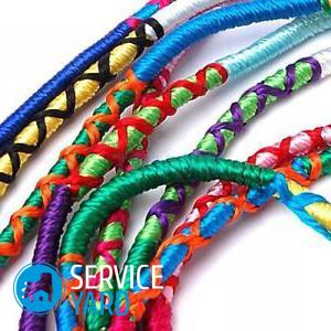 Как плести фенечки из мулине?