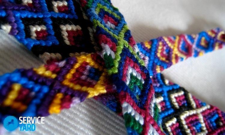 Как плести фенечки из мулине?