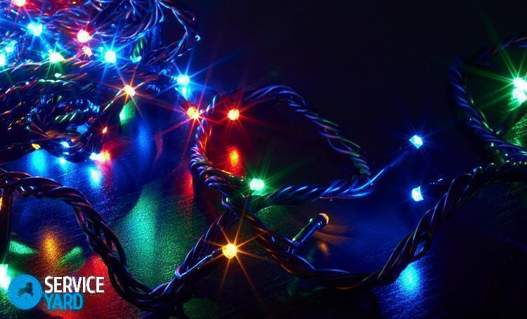 Как починить гирлянду?
