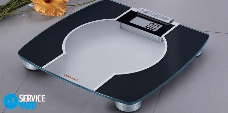 Как починить напольные электронные весы?