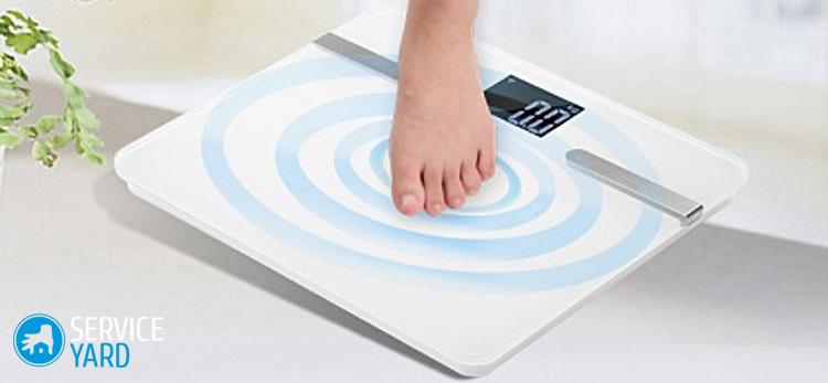 Как починить напольные электронные весы?