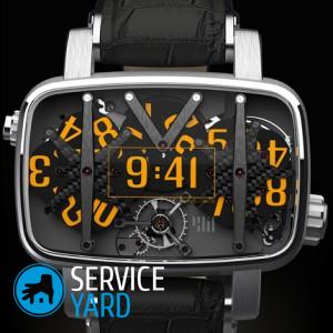 Как почистить часы?