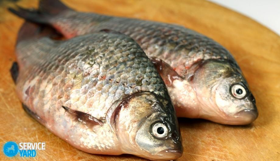 Как почистить карпа?